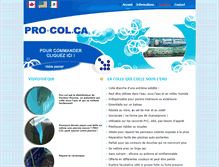 Tablet Screenshot of pro-col.ca